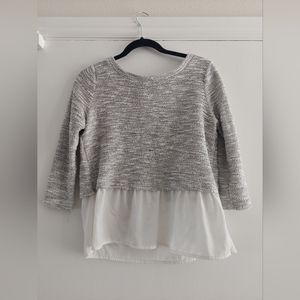 Anthropologie layered shirt